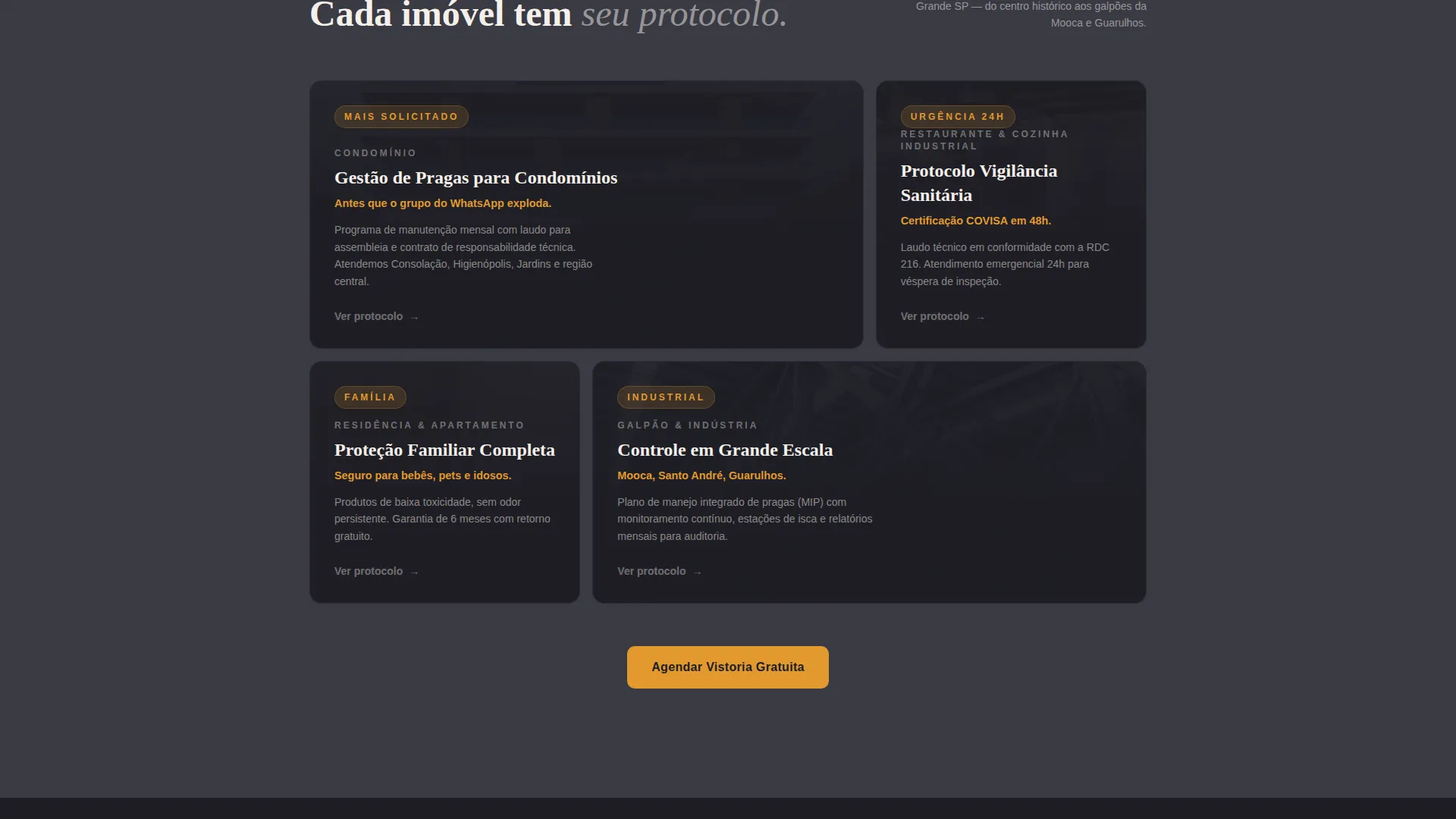 Urgent Pest Control Landing Page Template