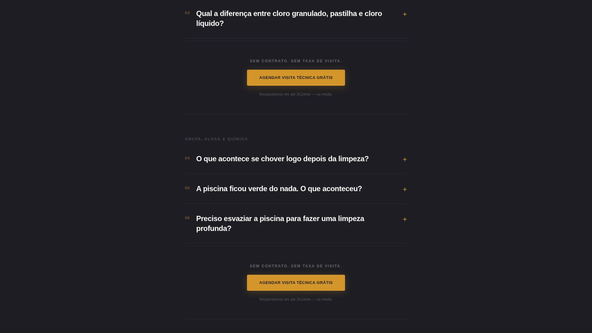 Executive Pool Cleaning Landing Page Template