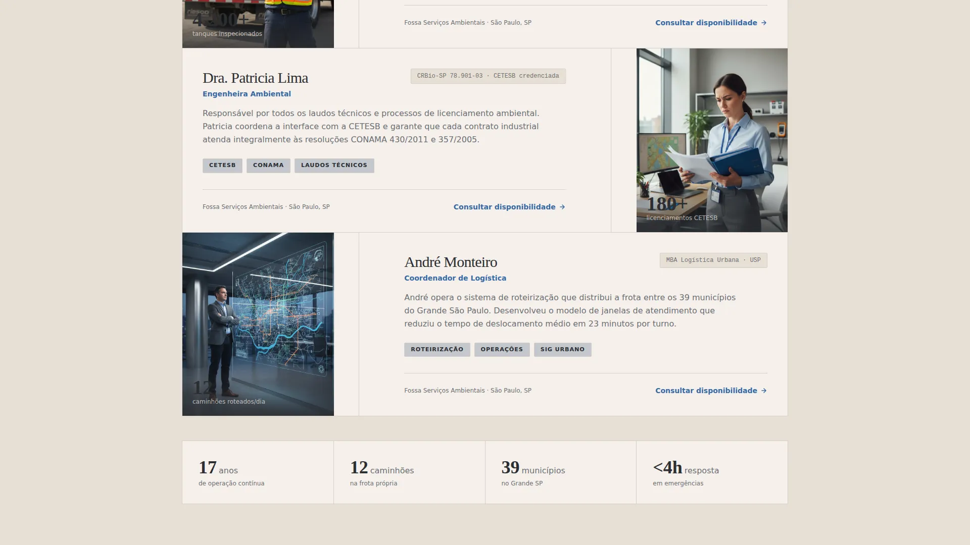 Septic Services Editorial Landing Page Template