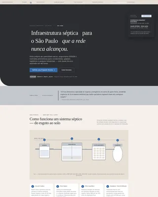 Septic Services Editorial Landing Page Template
