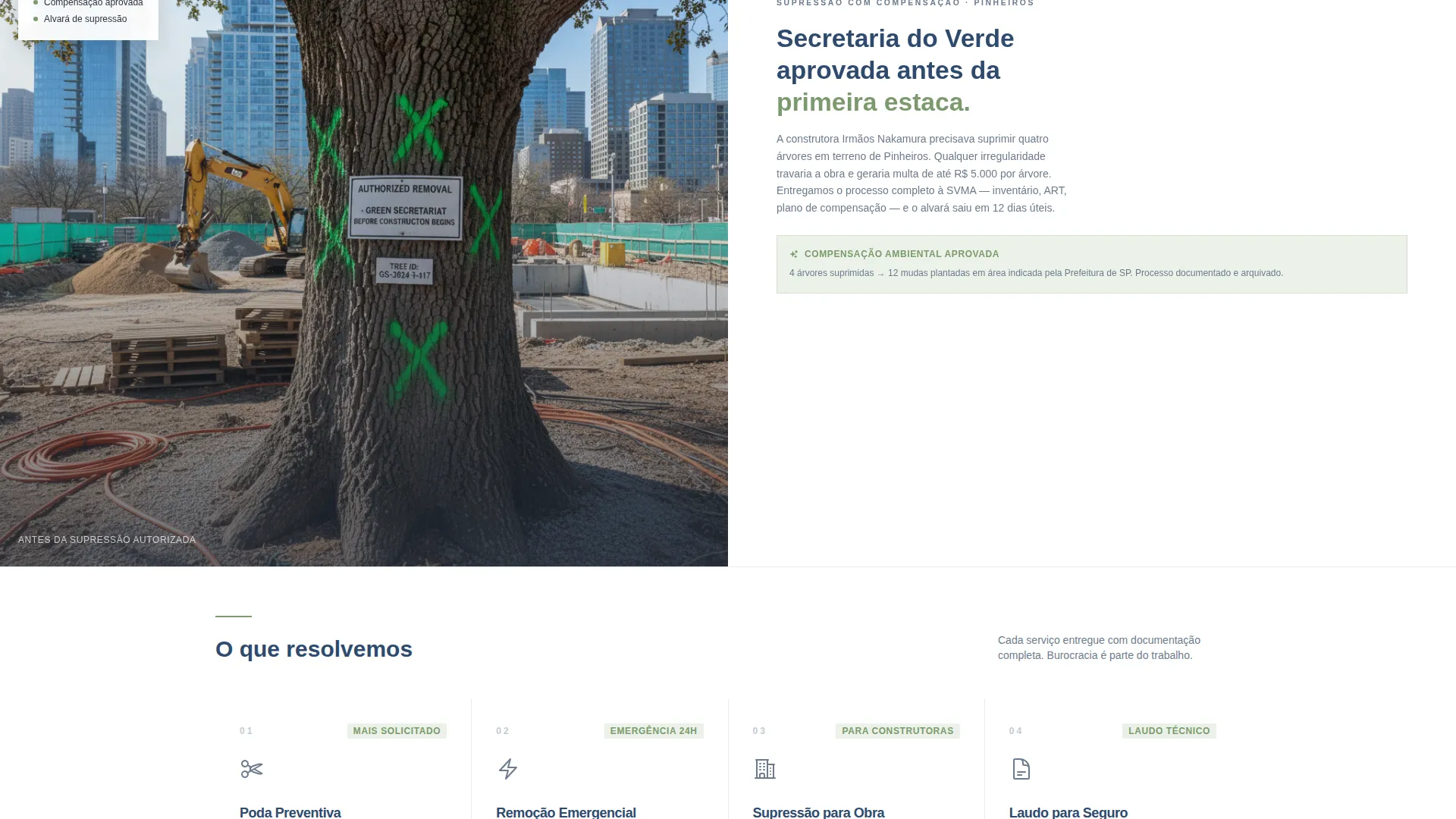 São Paulo Local Portfolio Website Template
