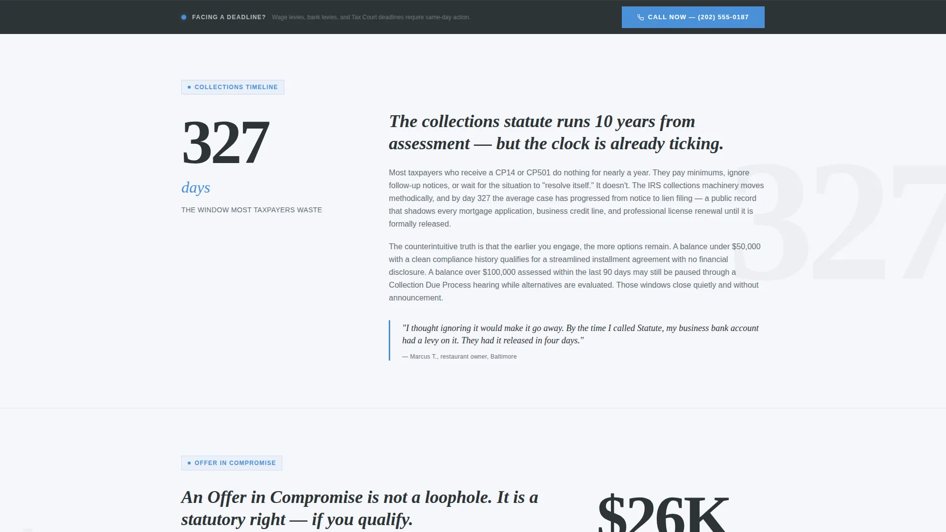 Law Firm & Attorney Blog Website Template