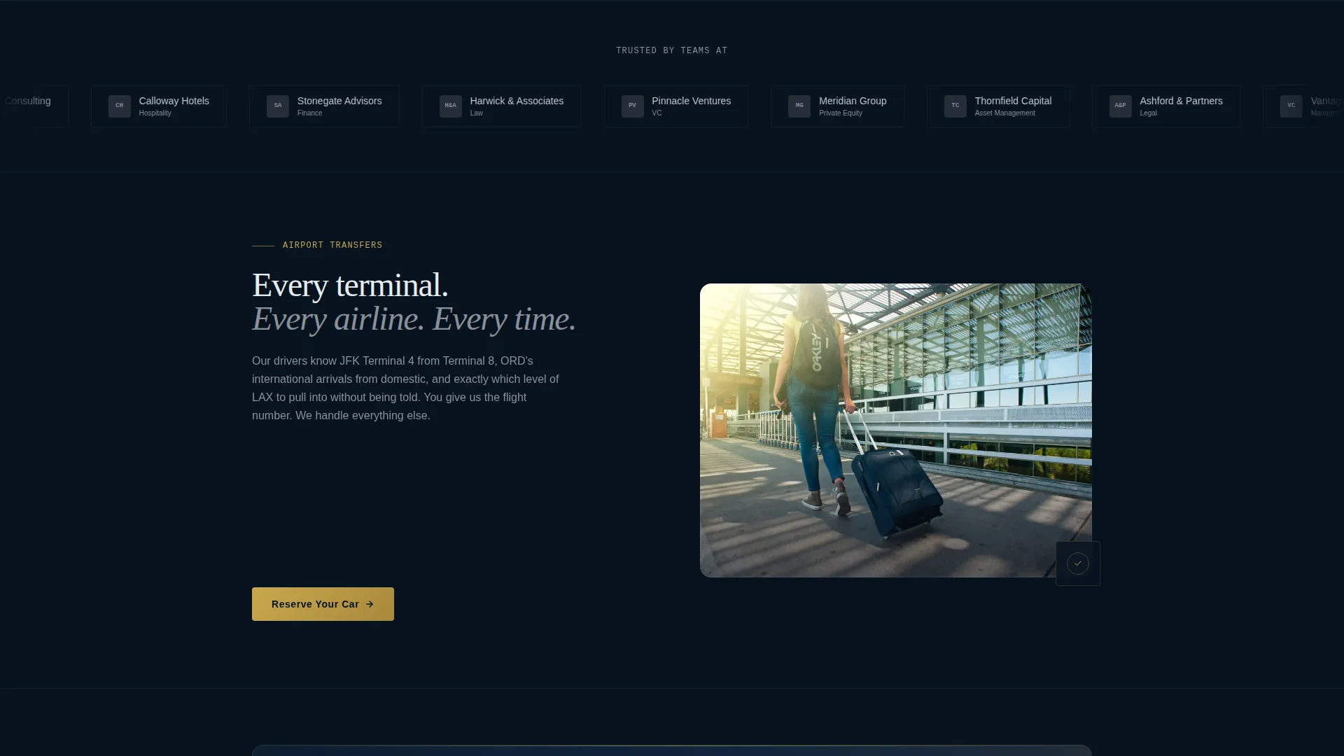 Taxi & Rideshare Driver Booking Website Template