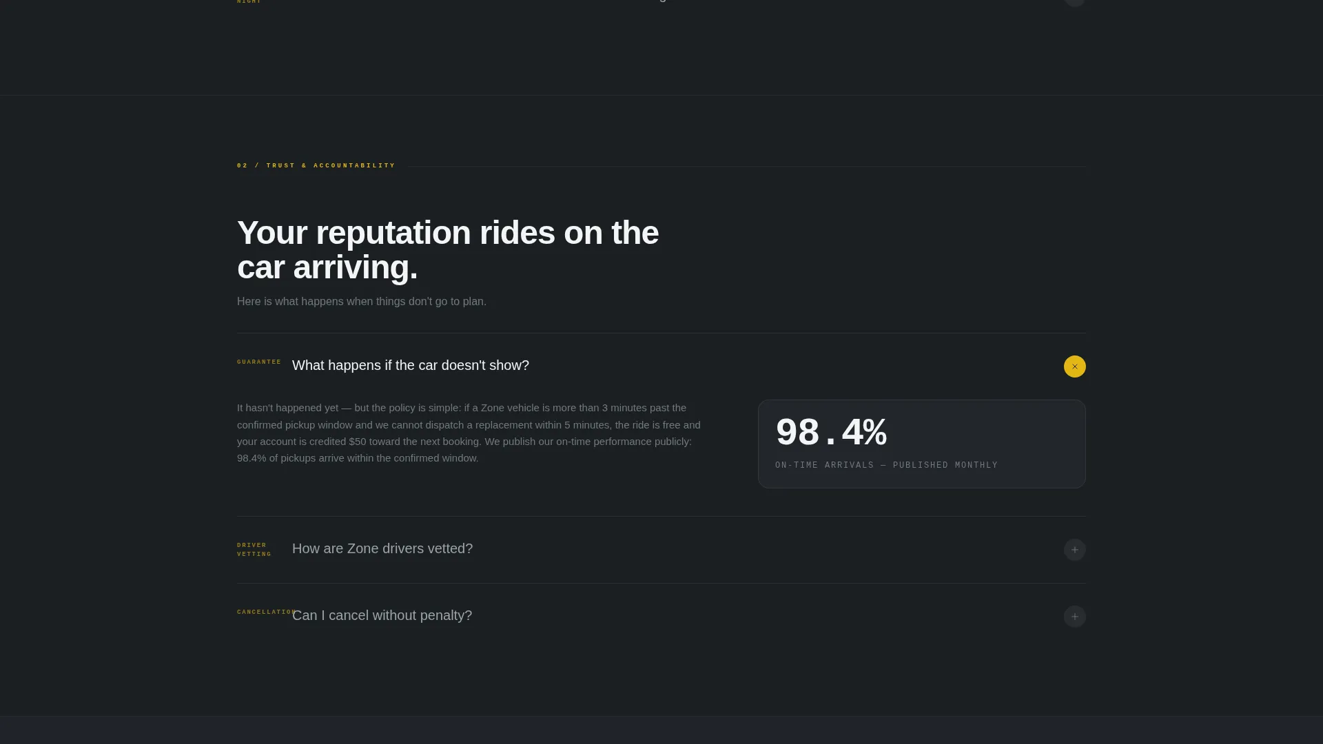 Precision Rideshare & Taxi Booking Landing Page Template