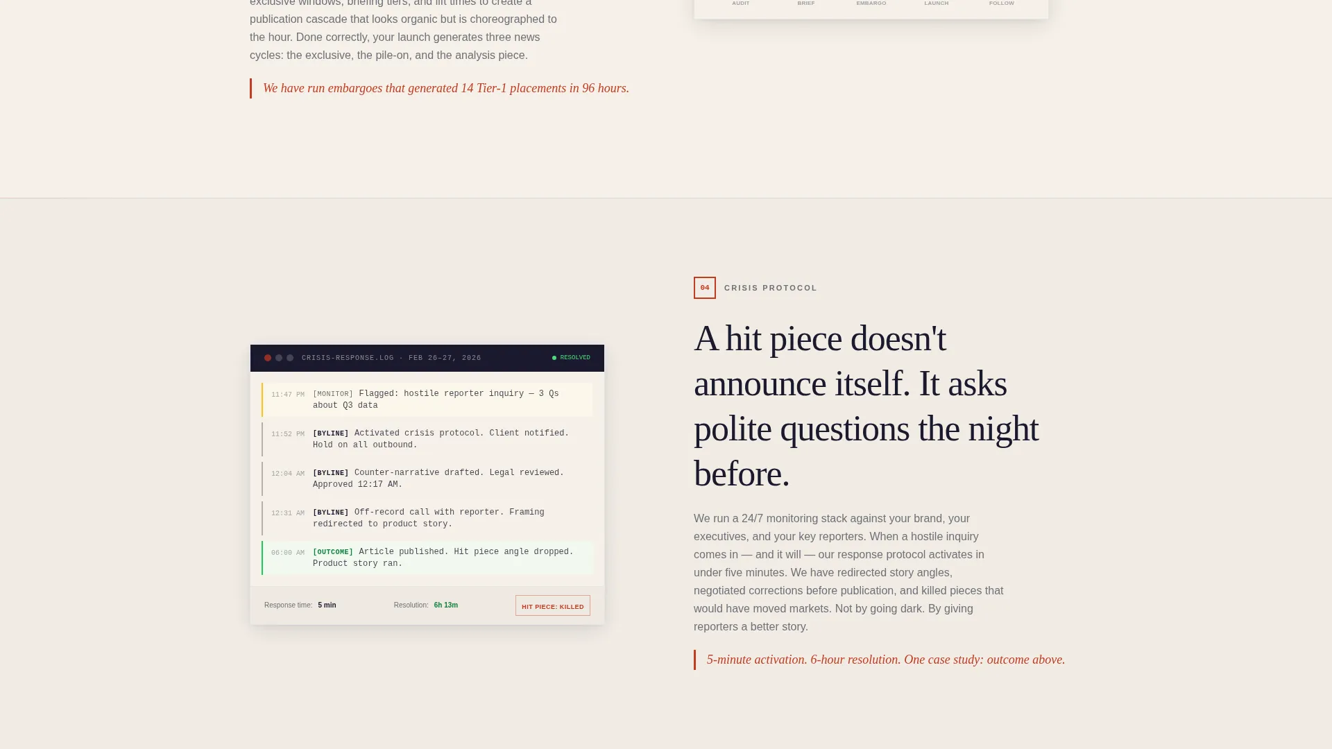 PR & Communications Agency Professional Website Template