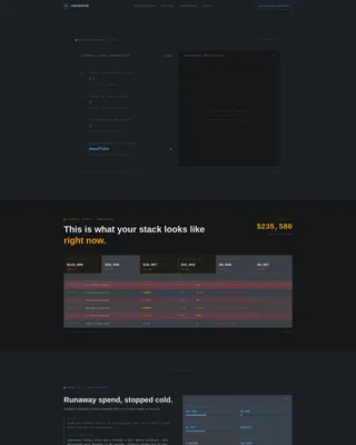 Data Lakehouse Managed Service Landing Page Template