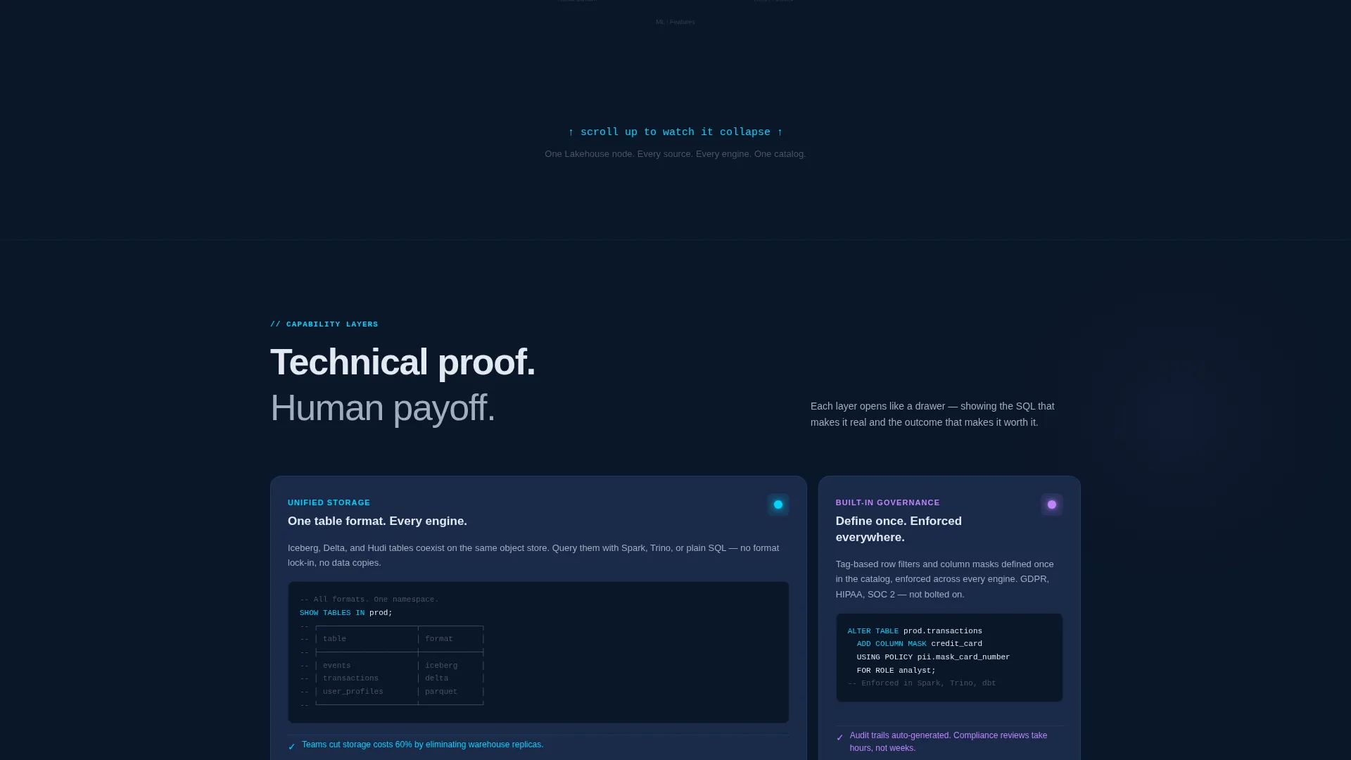 Modern Warehouse Landing Page Template