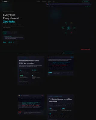 Data Loss Prevention Landing Page Template