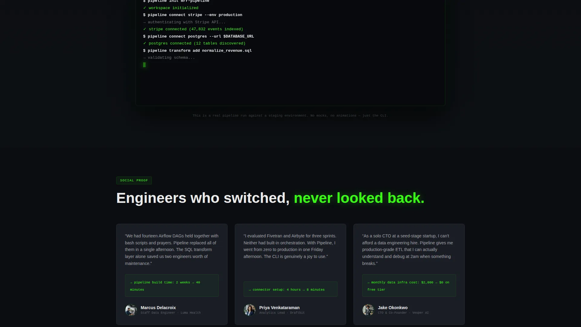 Micro-SaaS & Developer Tools Comparison Website Template