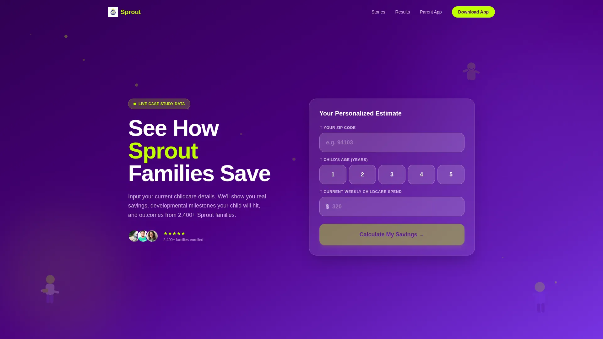 Quality Daycare Landing Page Template