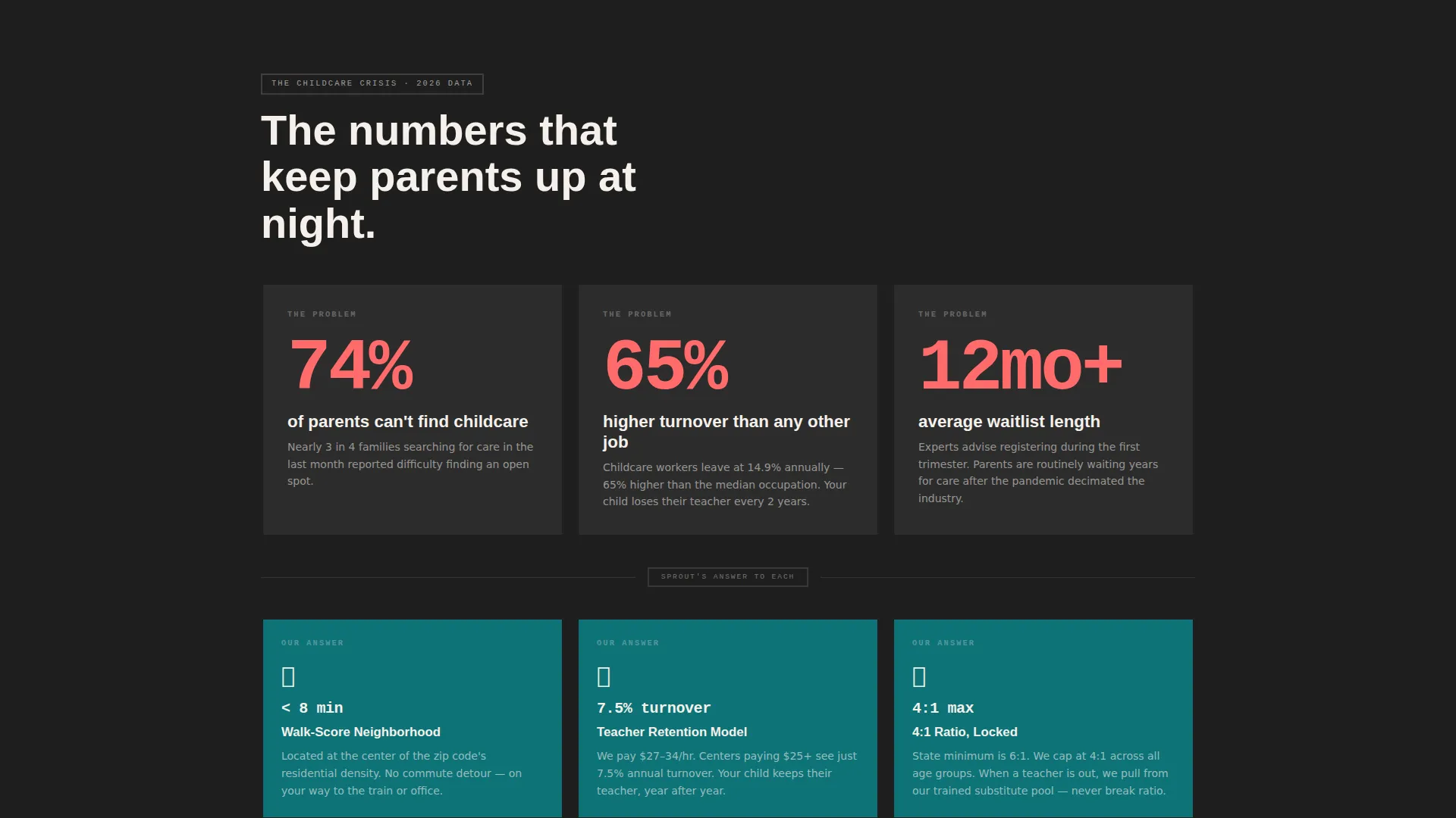 Preschool Coming Soon Landing Page Template