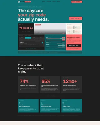 Preschool Coming Soon Landing Page Template