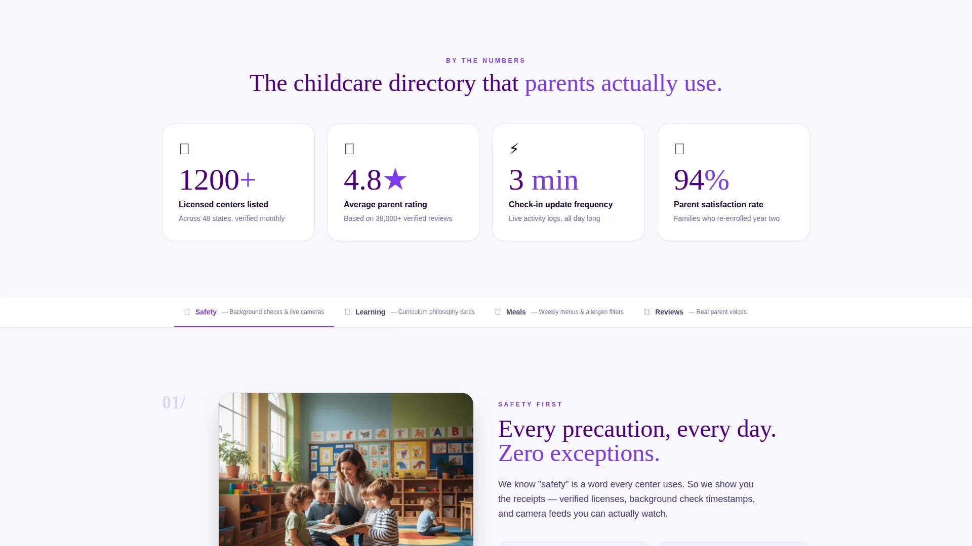 Early Learning Landing Page Template