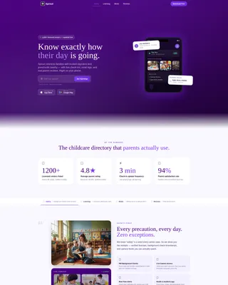 Early Learning Landing Page Template
