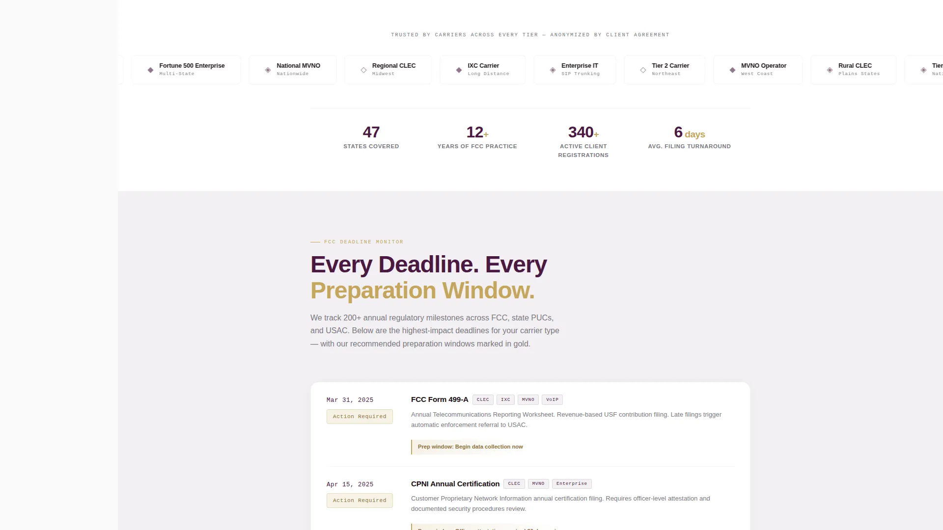 Telecommunications Consulting Privacy Policy Website Template