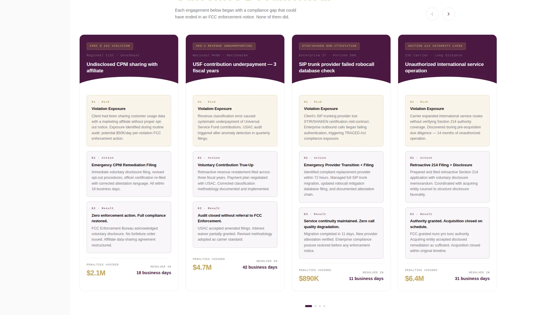 Telecommunications Consulting Privacy Policy Website Template