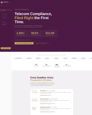 Telecommunications Consulting Privacy Policy Website Template