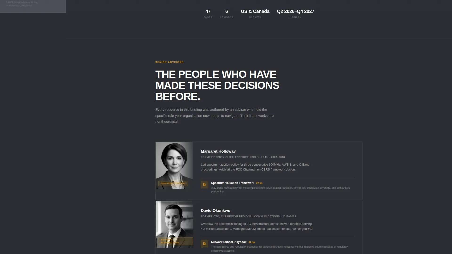 Trusted Telecom Services Landing Page Template