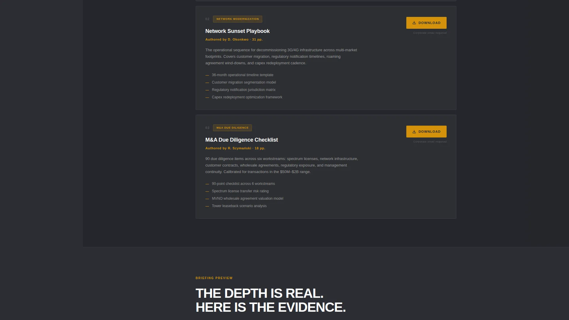 Trusted Telecom Services Landing Page Template