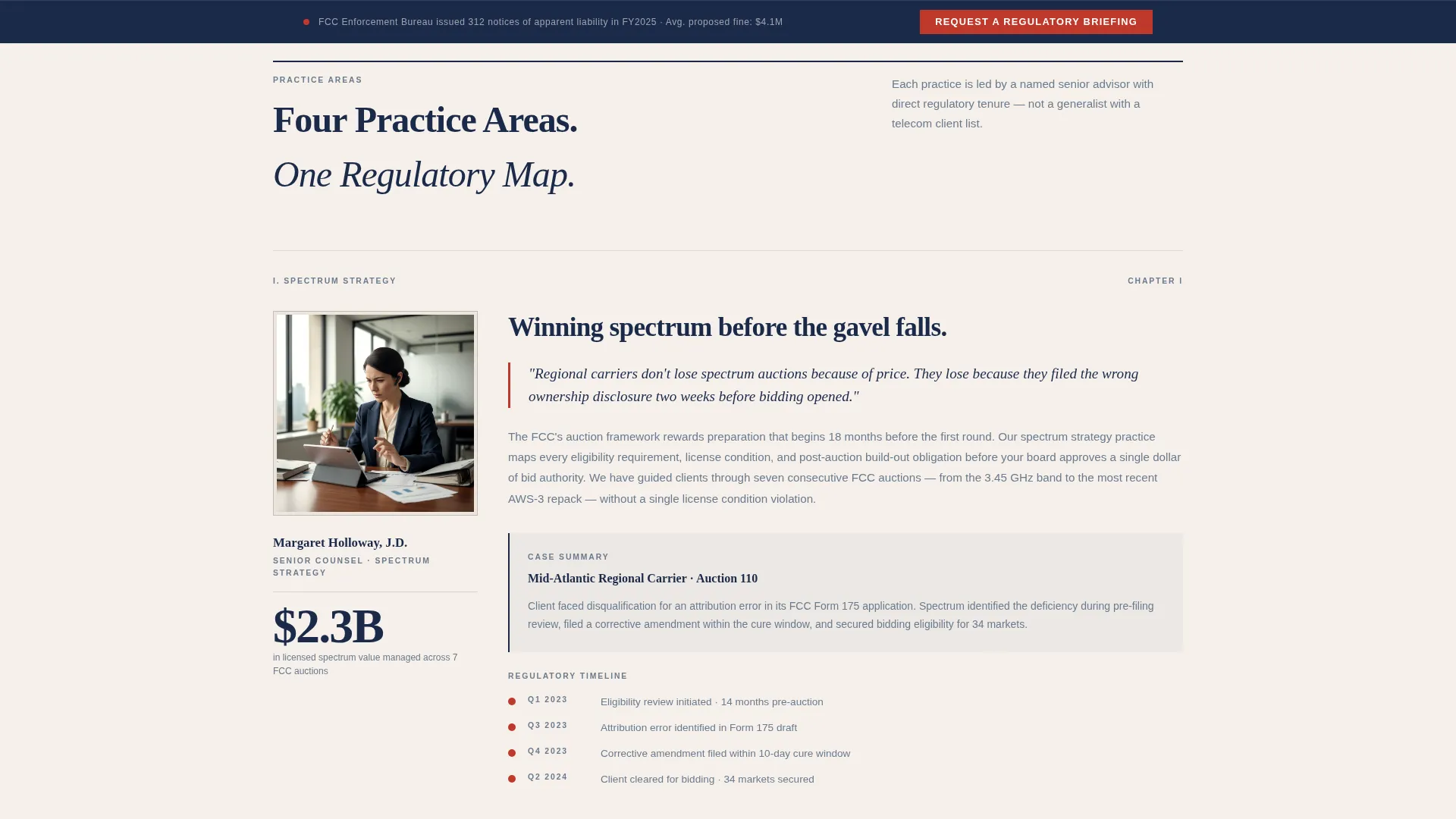 Telecommunications Consulting Specialist Privacy Policy Website Template