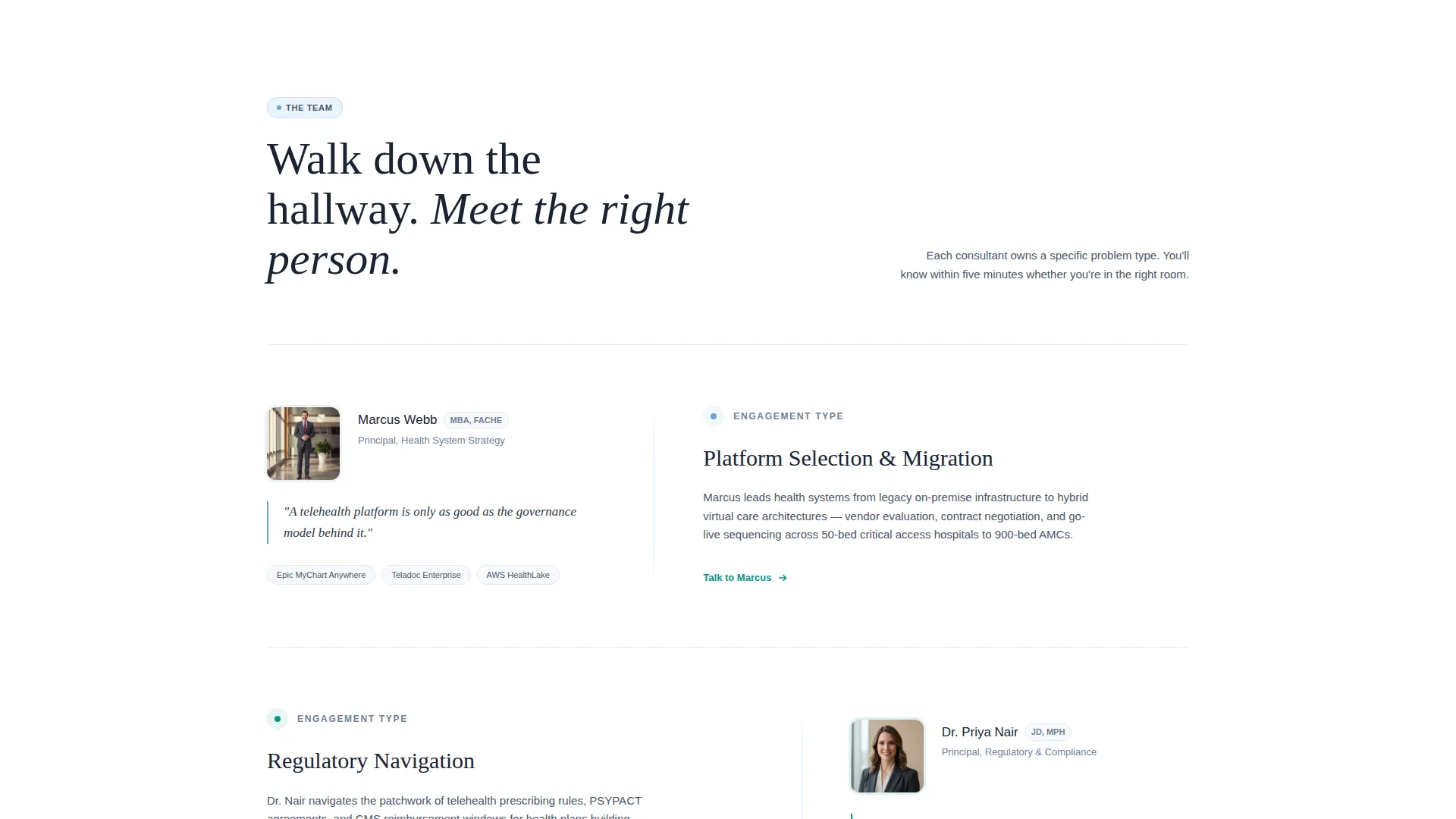 Healthcare Consulting Reviews Website Template
