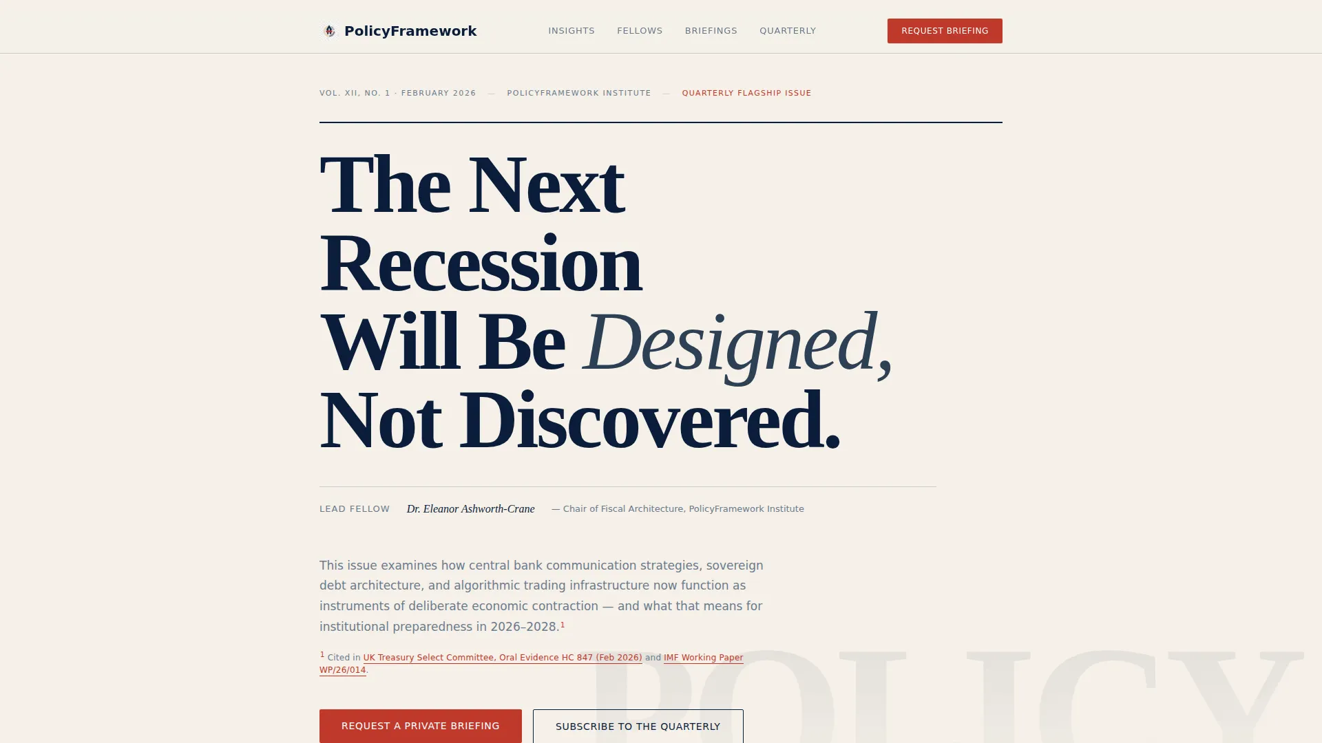 Research & Analytics Firm Booking Website Template