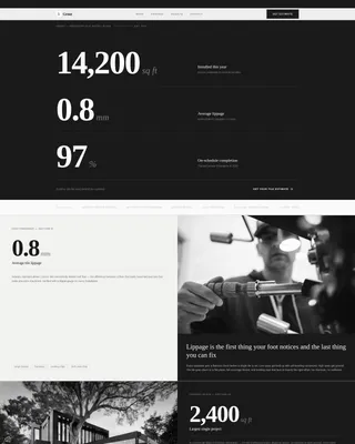 Precision Tile Setter Landing Page Template