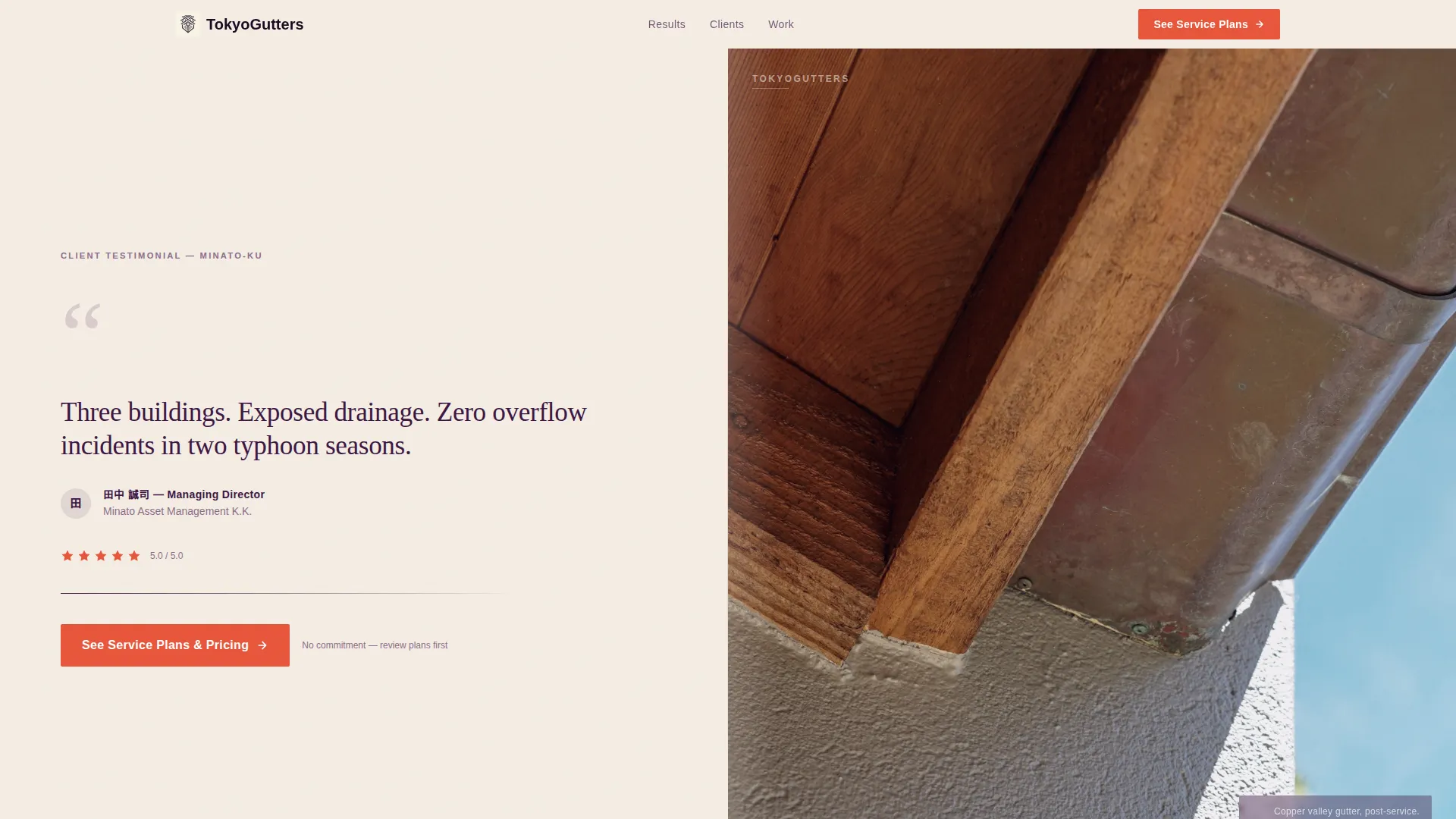Authoritative Drainage | Free Website Template | Rocket