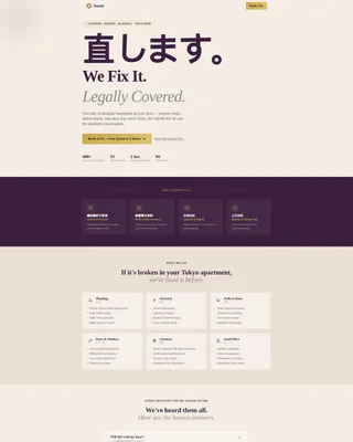 Authoritative Handyman | Free Website Template | Rocket