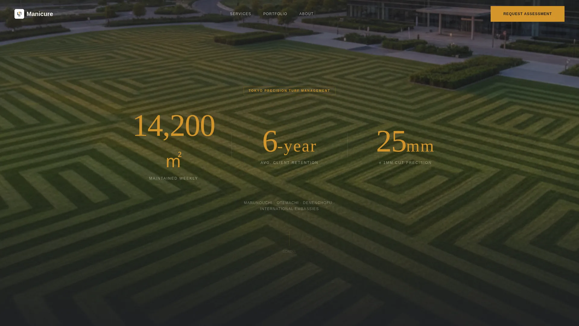 Precision Lawn | Free Website Template | Rocket
