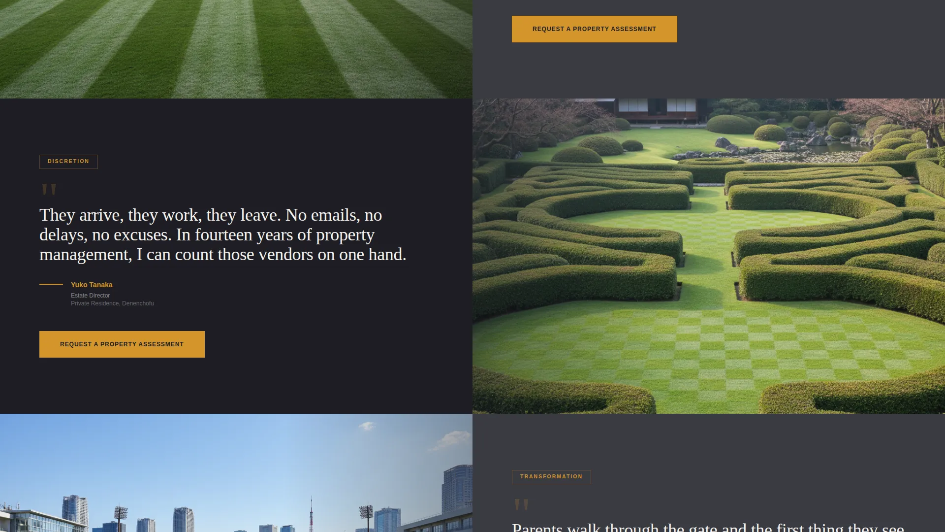Precision Lawn | Free Website Template | Rocket