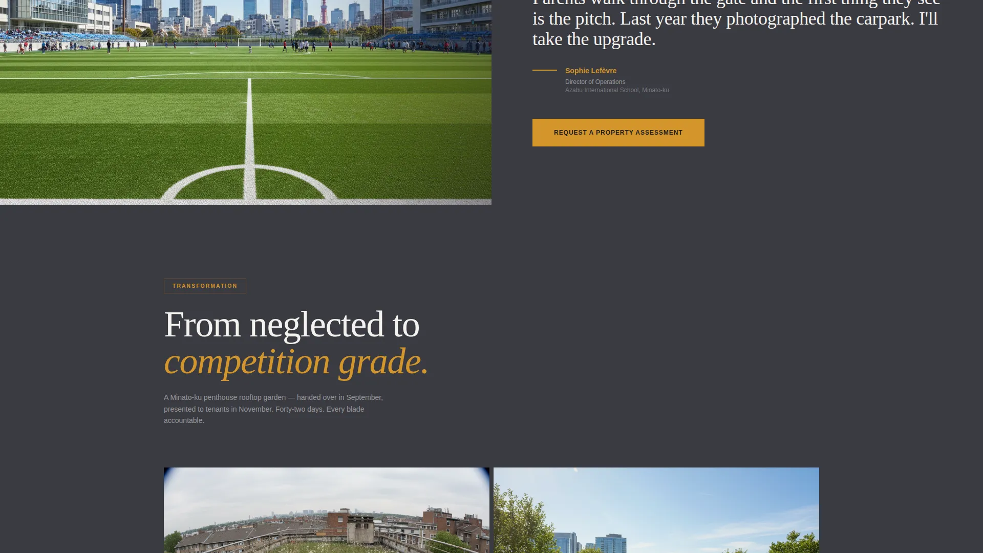 Precision Lawn | Free Website Template | Rocket
