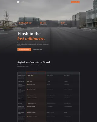 Seamless Paving | Free Website Template | Rocket
