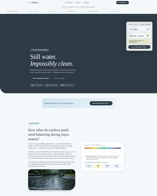 Crystalclear Poolmaintenance | Free Website Template | Rocket