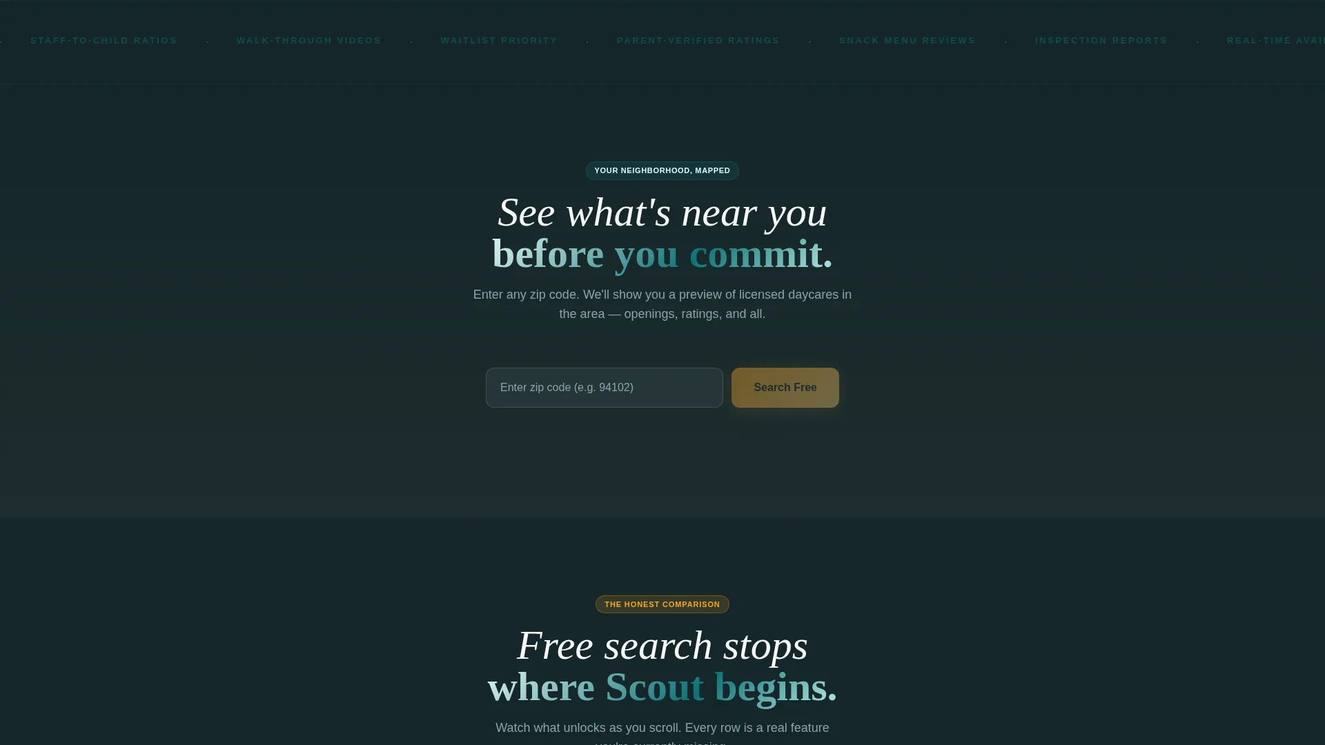 Daycare Membership Landing Page Template