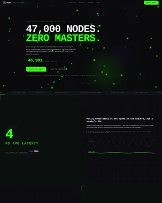 Decentralized MDM Landing Page Template