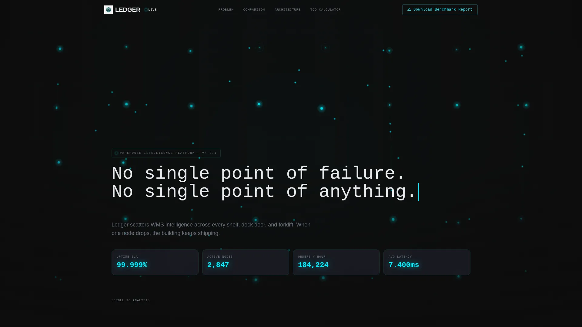 Decentralized WMS Landing Page Template