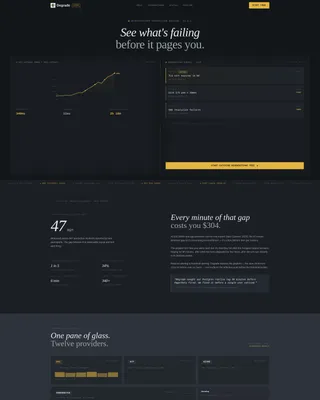 Real-Time Infrastructure Degradation Notice Board Landing Page