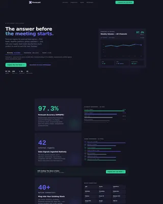 Advanced Tech & AI Platforms Professional Website Template