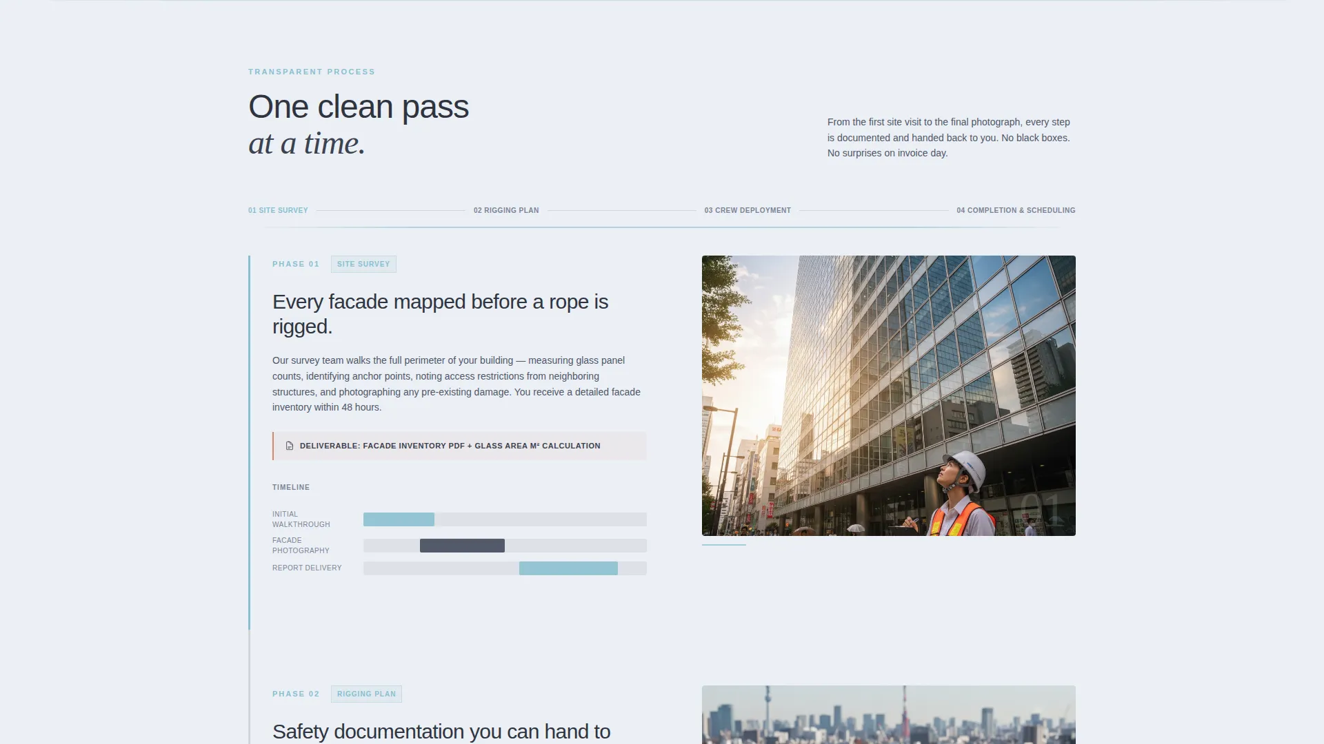 Transparent B2B | Free Website Template | Rocket
