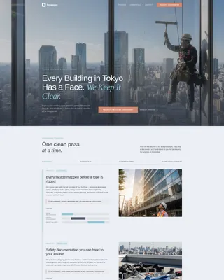 Transparent B2B | Free Website Template | Rocket