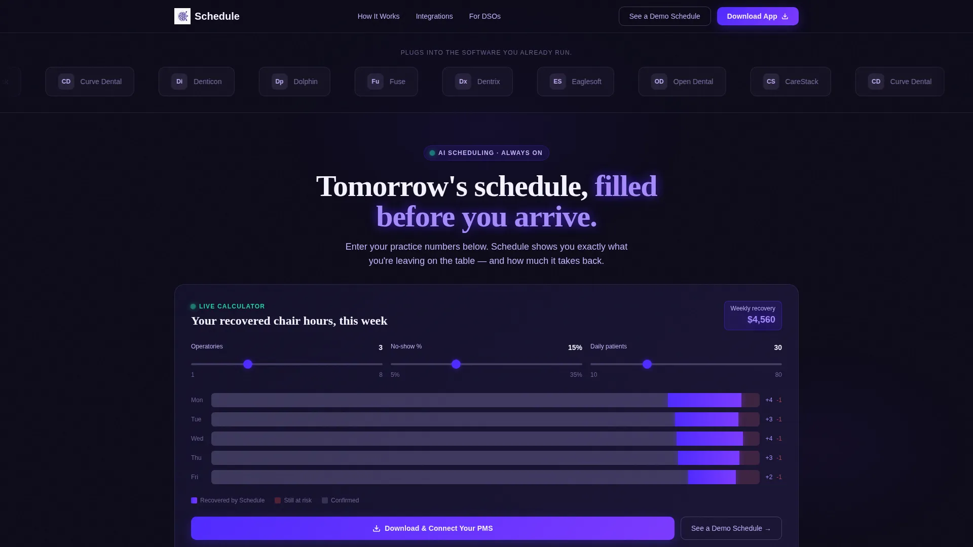 Intelligent Dental Landing Page Template
