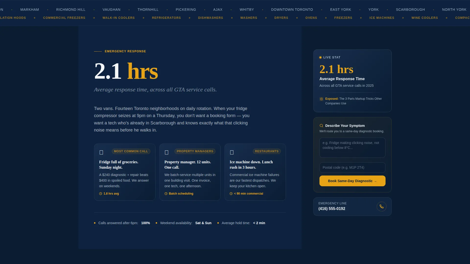 Authoritative Appliance | Free Website Template | Rocket