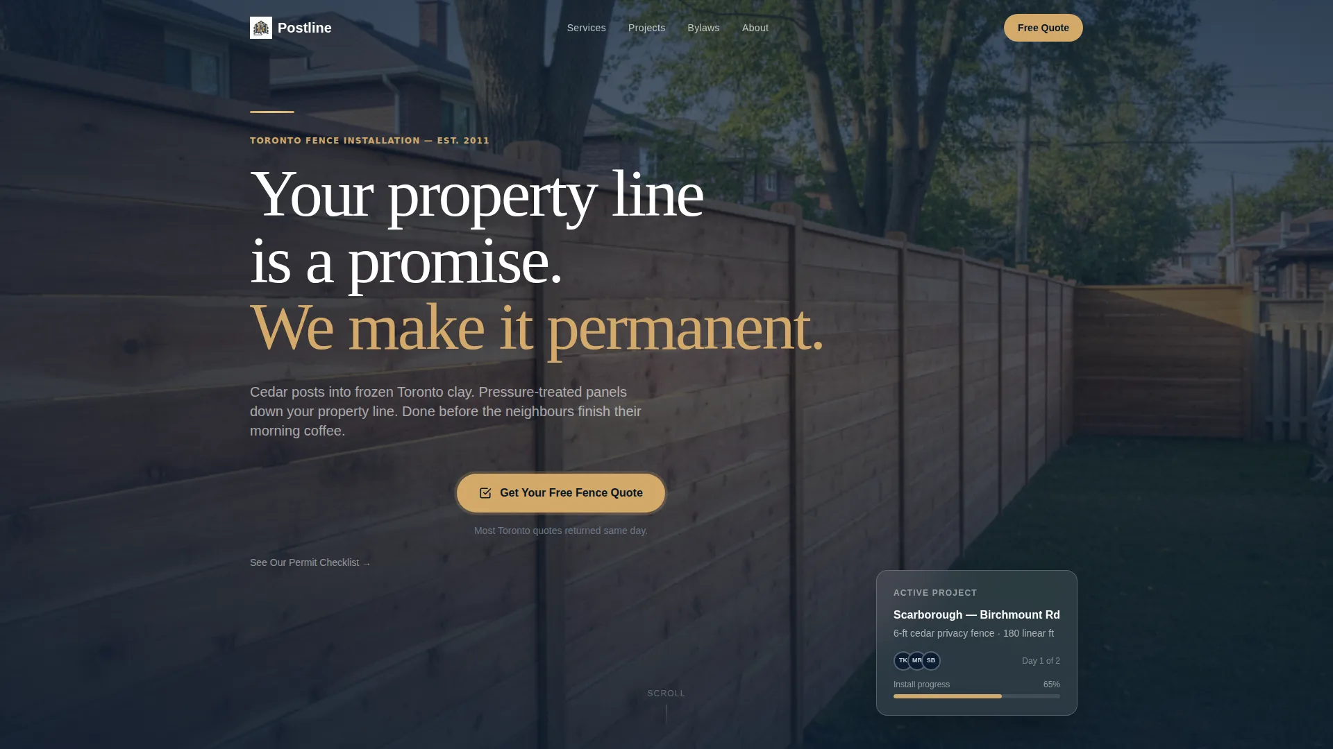 Certified Fence Installation | Free Website Template | Rocket