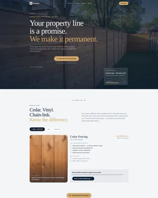 Certified Fence Installation | Free Website Template | Rocket