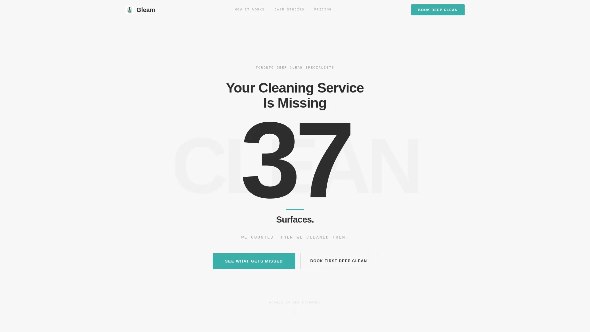 Precision Cleaning | Free Website Template | Rocket