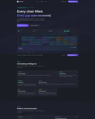 Dental Digital Presence Appointment Booking Website Template