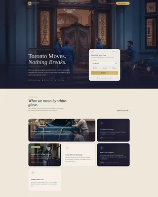 Premium Moving | Free Website Template | Rocket