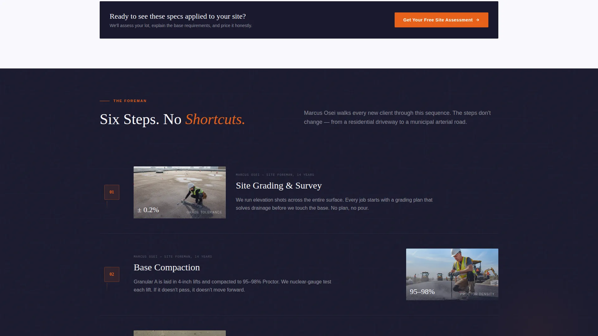 Expert Driveway Paving | Free Website Template | Rocket