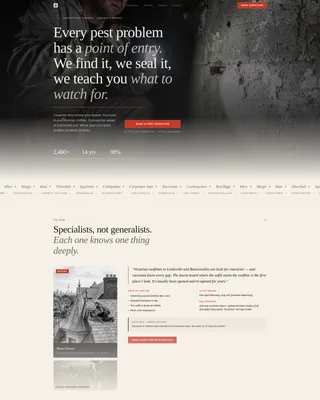 Proven Pest Control | Free Website Template | Rocket